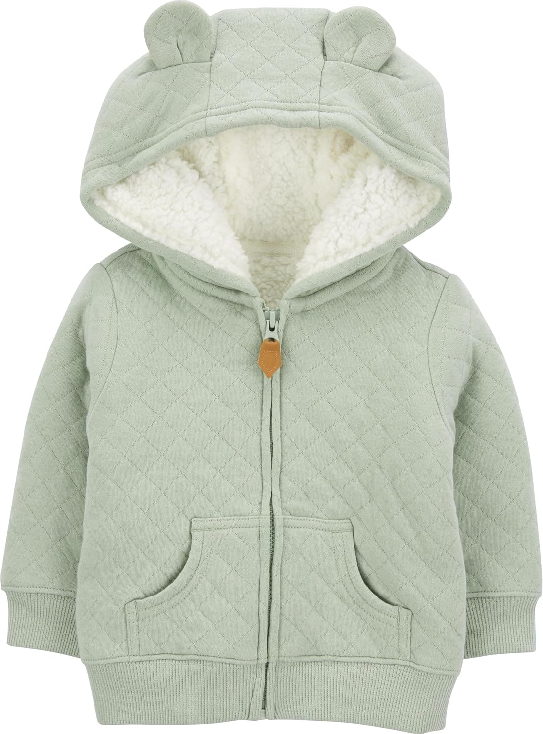 Gefütterter Baby-Pullover mit Kapuze – Warm und Bequem für Kalte Tage