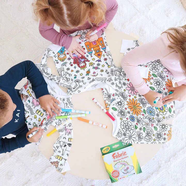 DIY Kinder Pyjama zum Ausmalen – Kreativer Spaß für Kinder