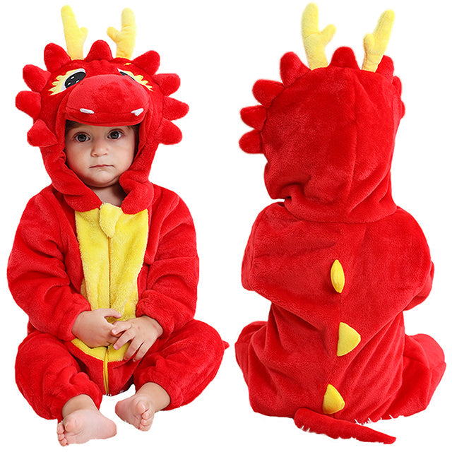 Bequemer Baby-Overall mit Kapuze und Reißverschluss – Für Kuschelige Wärme