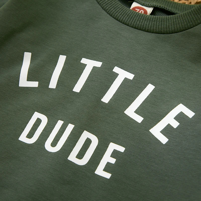 Stylisches 'Little Dude' Baumwoll-Set für Kinder