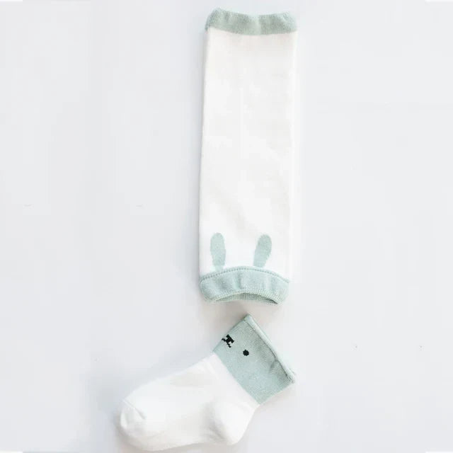 Niedliche Baby-Kniestrümpfe mit Tiermotiven – Weiche Strümpfe für Kinder in charmanten Designs