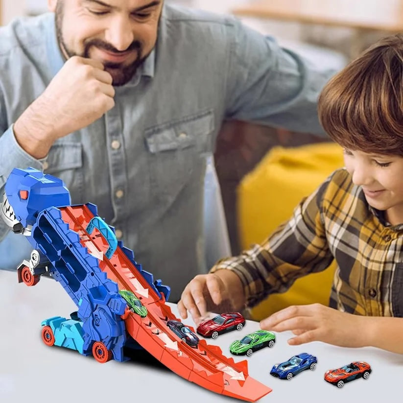 Dinosaurier Spielzeug Lkw mit Fahrzeugen für Kinder