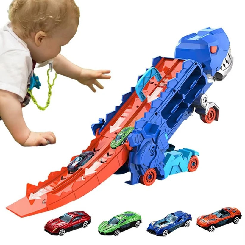 Dinosaurier Spielzeug Lkw mit Fahrzeugen für Kinder