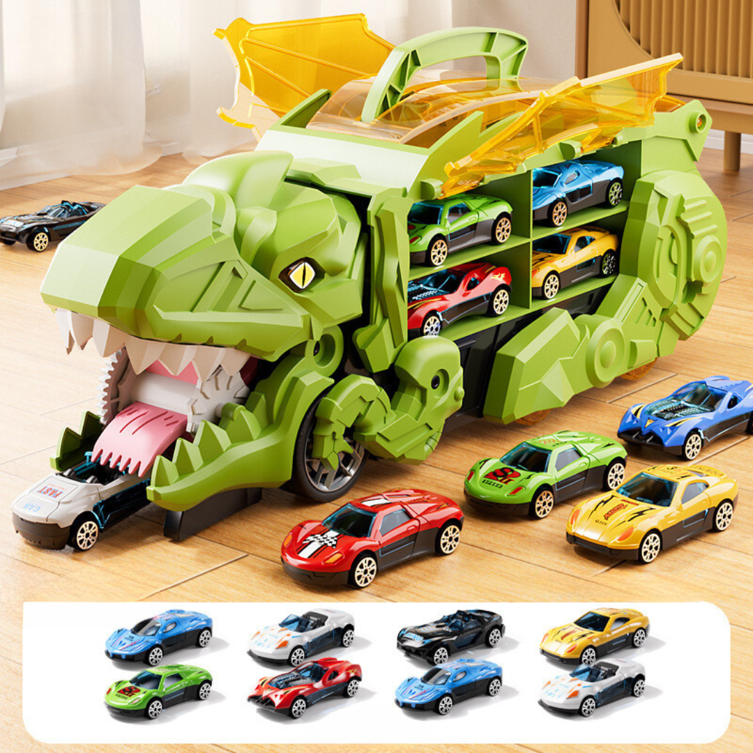 Dinosaurier Spielzeug Lkw mit Fahrzeugen für Kinder