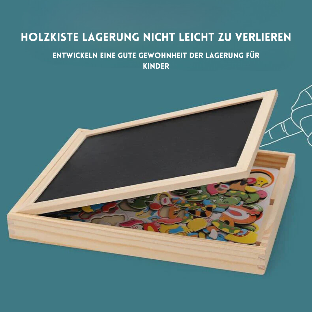 2in1 Montessori Zeichentafel für Kinder