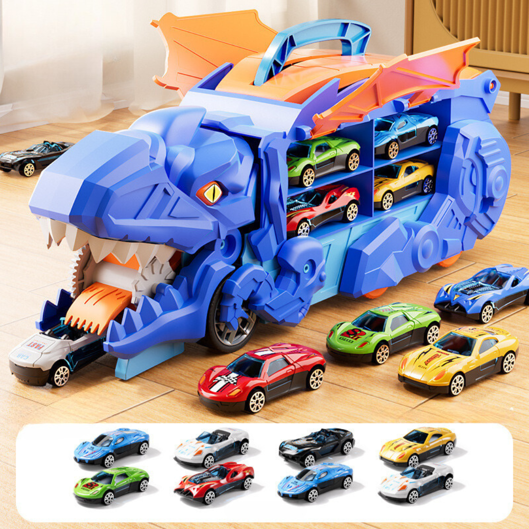 Dinosaurier Spielzeug Lkw mit Fahrzeugen für Kinder