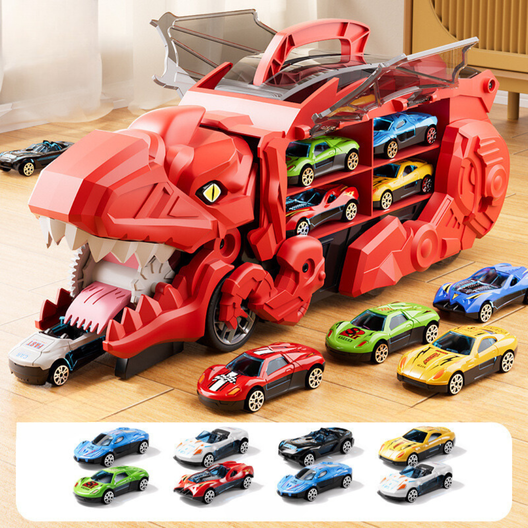 Dinosaurier Spielzeug Lkw mit Fahrzeugen für Kinder