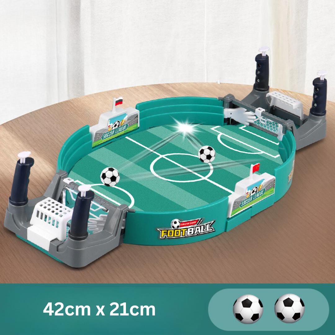 Kompaktes Tischfußball Spiel für Zuhause