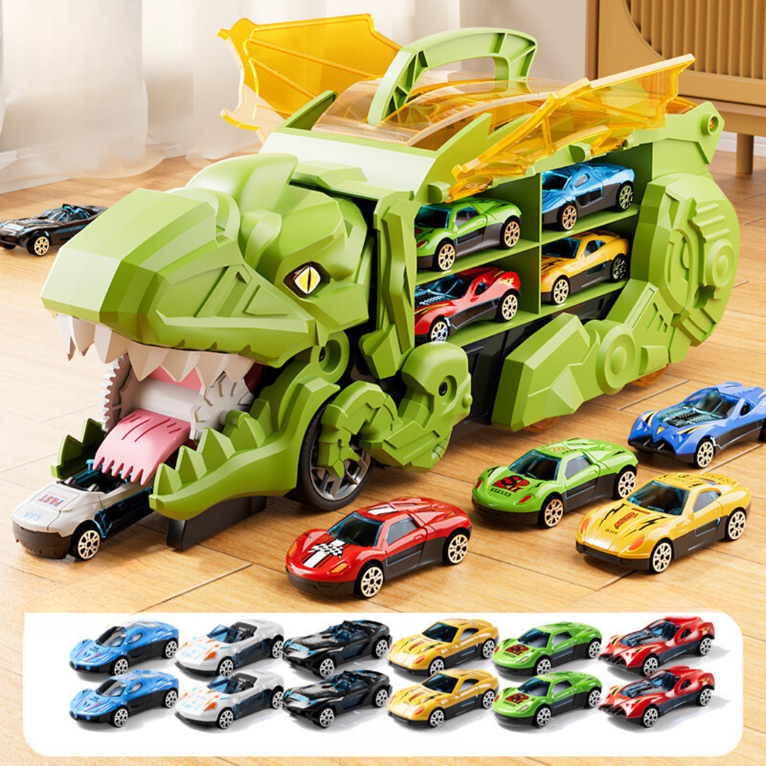Dinosaurier Spielzeug Lkw mit Fahrzeugen für Kinder