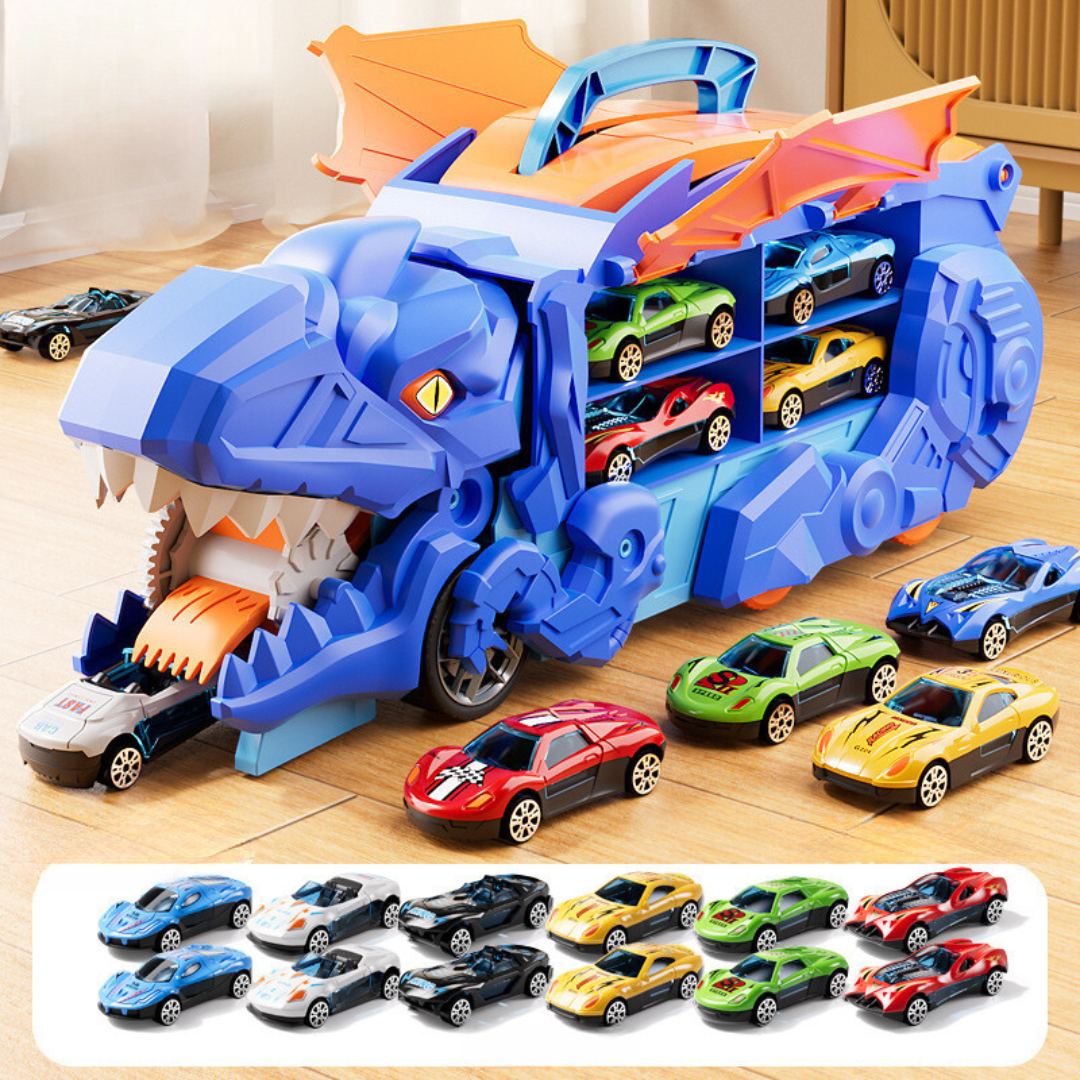 Dinosaurier Spielzeug Lkw mit Fahrzeugen für Kinder