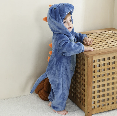 Niedlicher Tier-Motiv Babystrampler