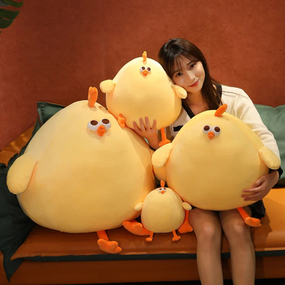 Großes Kuschelhuhn für Kinder