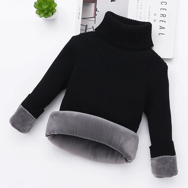 Kuscheliger Rollkragenpullover – Warm und bequem für Kinder