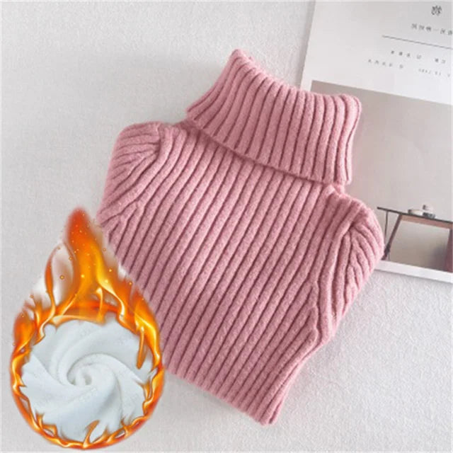 Kuscheliger Rollkragenpullover – Warm und bequem für Kinder