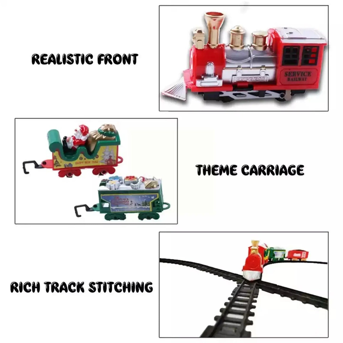 Festtags-Express – Der Weihnachtszug für dein Zuhause