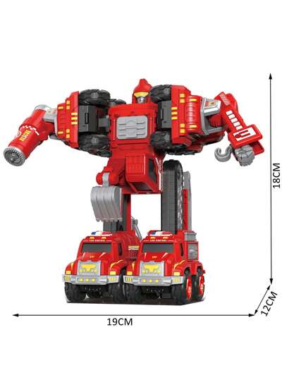 5-in-1 Transformer Auto Spielzeug Set