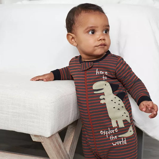 Gerber Baby-Schlafanzug für Jungen mit Füßchen – Bequem und Kuschelig für die Nacht