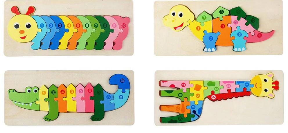 Spielerischer Puzzlespaß – Tierpuzzle für kleine Entdecker
