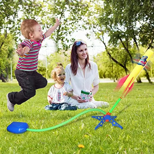 Raketen-Sprung – Endloser Spaß für Kinder