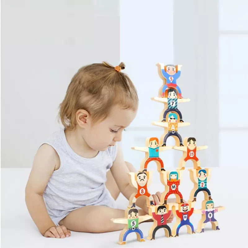 Förderndes Stapelspiel für kreative Kinder