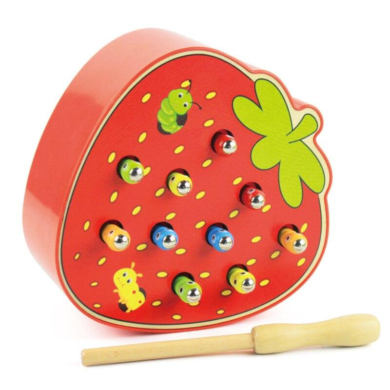 Faszinierender Angelspaß – Magnetisches Wurmspiel für Kinder