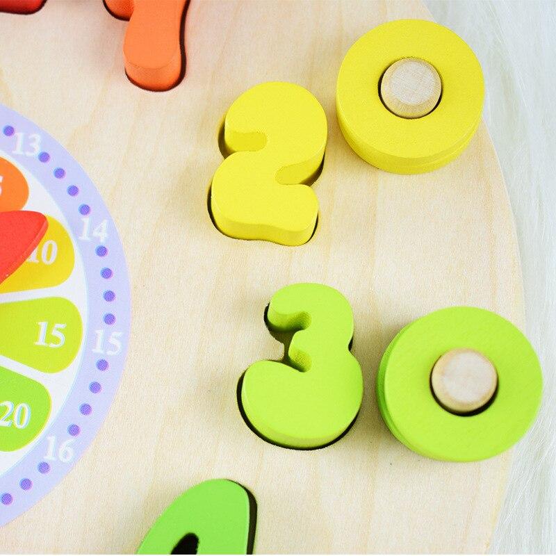 Montessori Lernuhr – Pädagogisches Spielzeug für Kinder