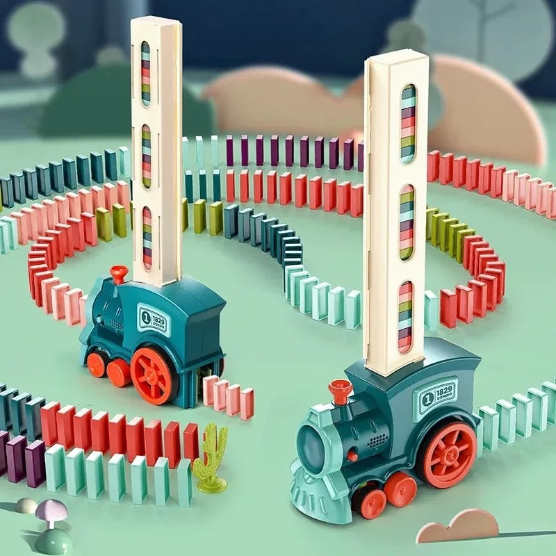 Domino-Zug Spielset – Fördert Logisches Denken und Konzentration