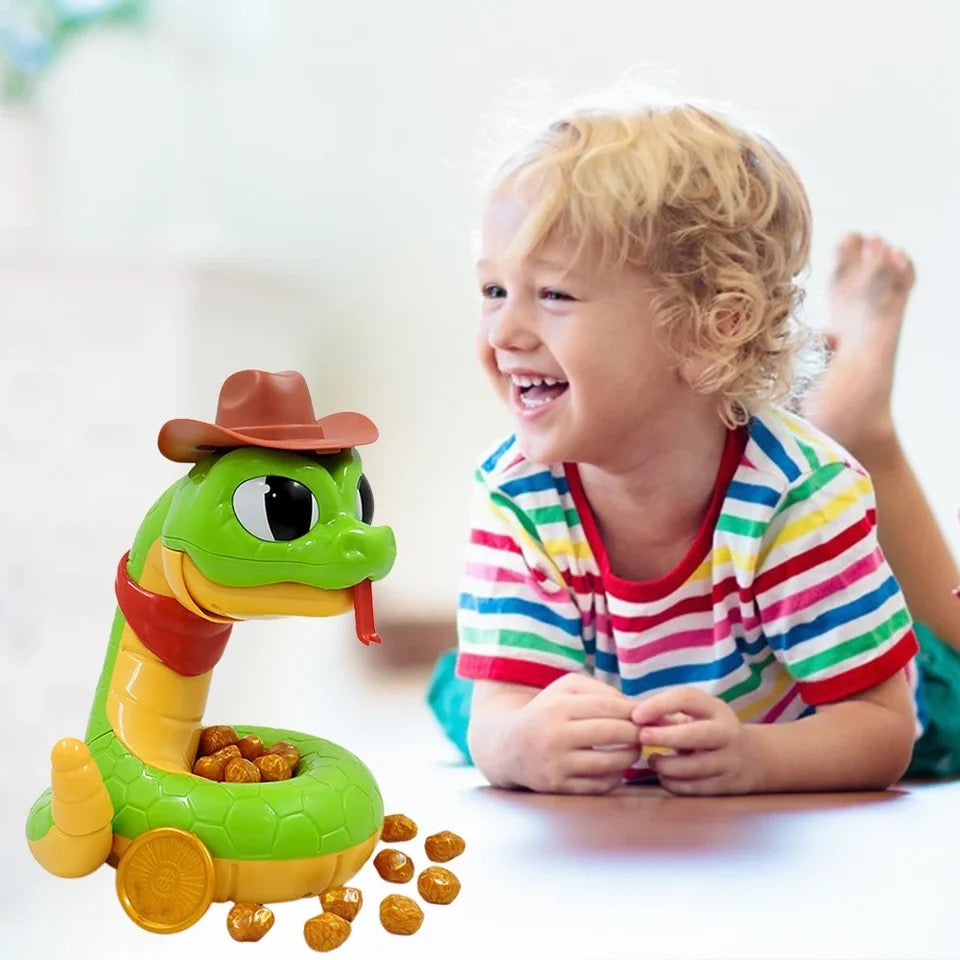 Schlangenklapper-Spiel für Kinder