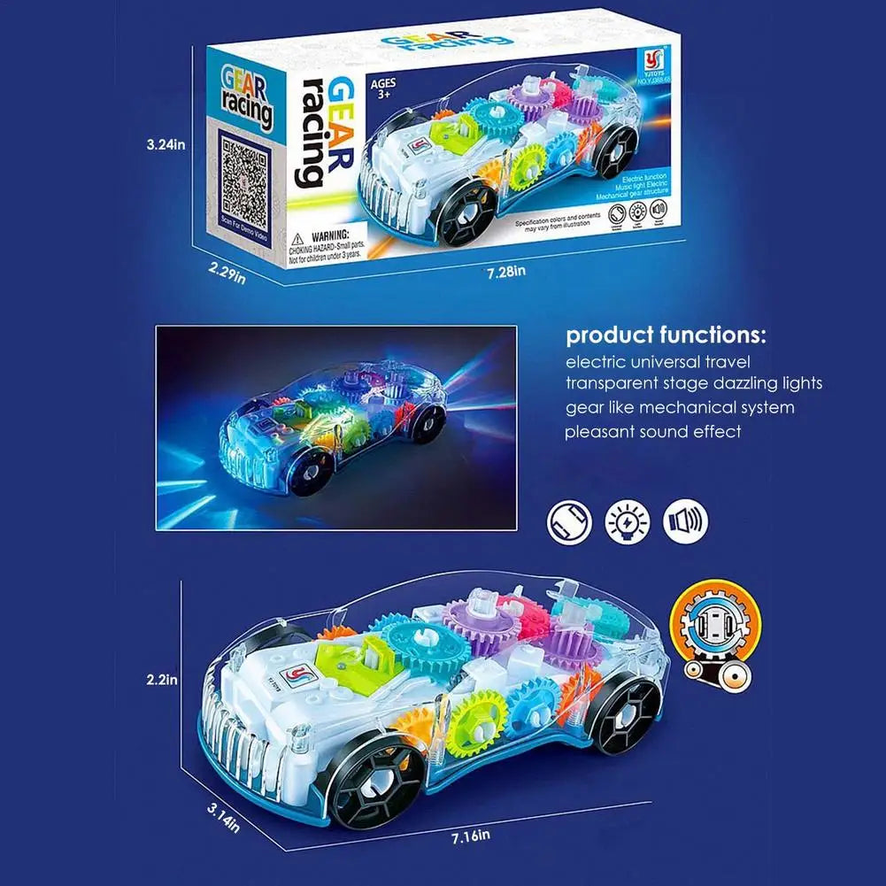 Blitzschneller Rennwagen