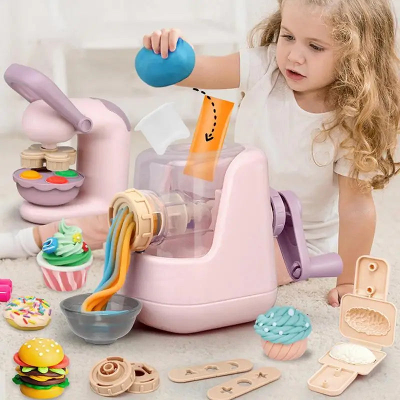 Kochen wie Profis – Kinder Nudelmaschine Küchenspielzeug
