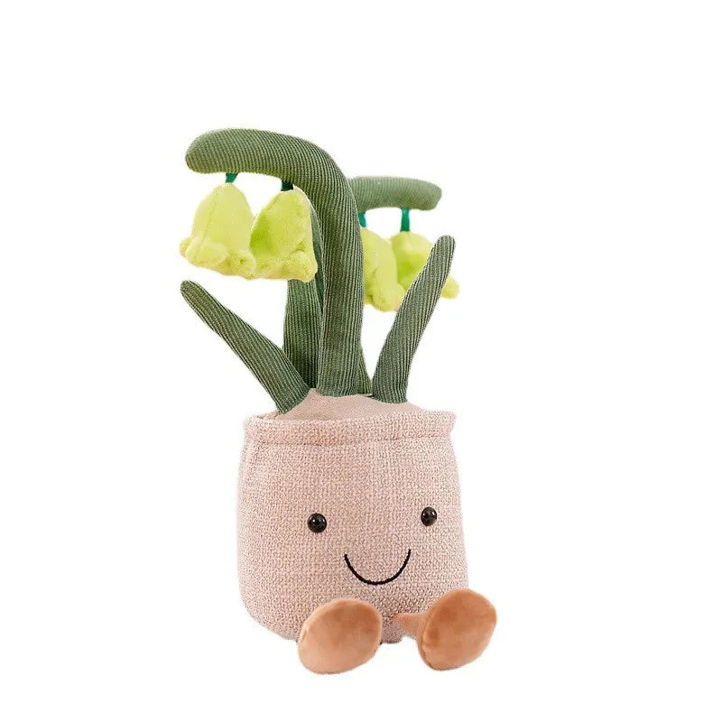 Fröhliche Blumen Kuscheltier – Süße Blumenfigur zum Kuscheln