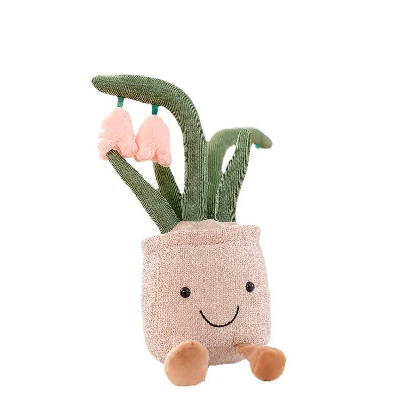 Fröhliche Blumen Kuscheltier – Süße Blumenfigur zum Kuscheln