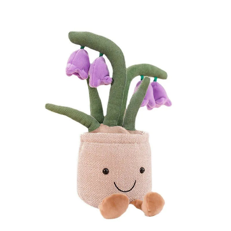 Fröhliche Blumen Kuscheltier – Süße Blumenfigur zum Kuscheln