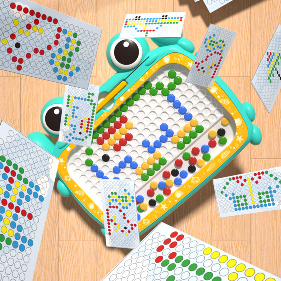 Magnetisches Zeichenbrett für Kinder – Kreatives Lernen nach Montessori-Prinzip