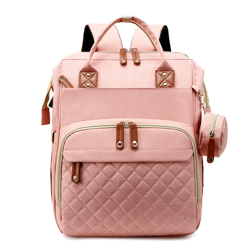 2in1 Baby Rucksack mit integriertem Wickelplatz