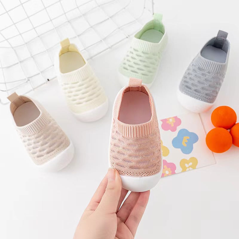 Weiche Strick Baby Barfuß Socken für Komfort und Schutz