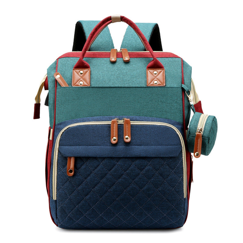 2in1 Baby Rucksack mit integriertem Wickelplatz