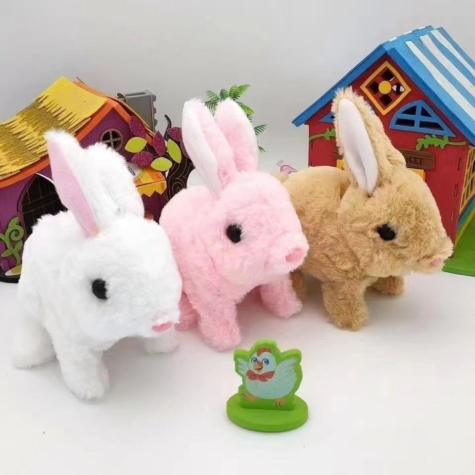 Springender Plüschhase Spielzeug für Kleinkinder