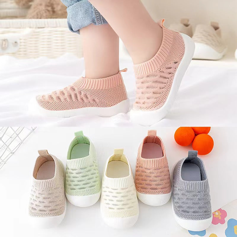 Weiche Strick Baby Barfuß Socken für Komfort und Schutz