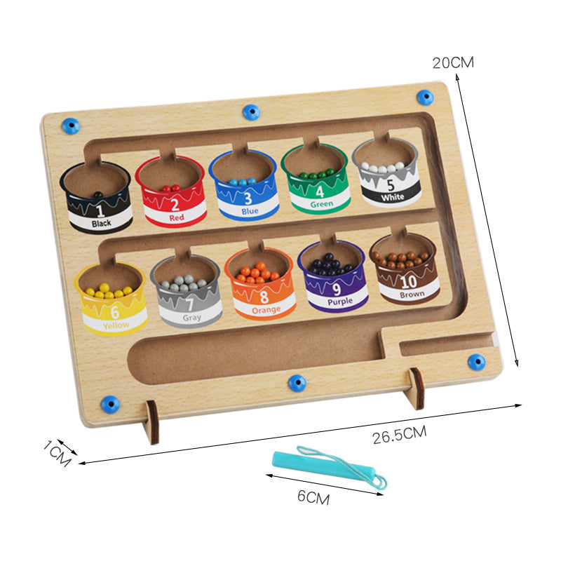 Montessori Magnetisches Labyrinth für Kinder