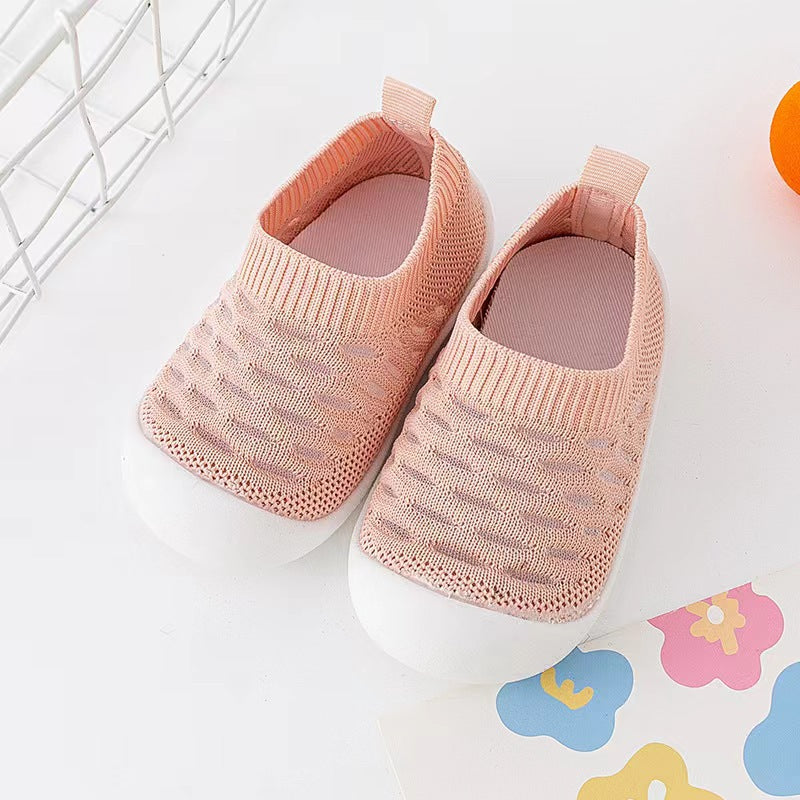 Weiche Strick Baby Barfuß Socken für Komfort und Schutz