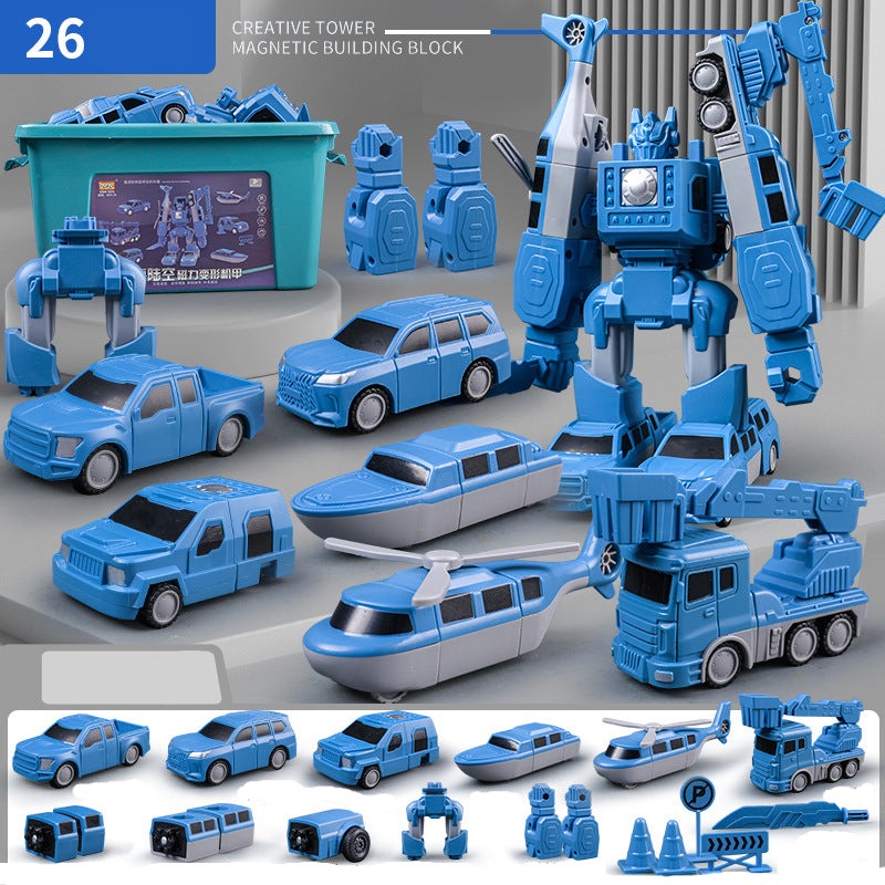 Magnetische Transformer Autos für Kinder