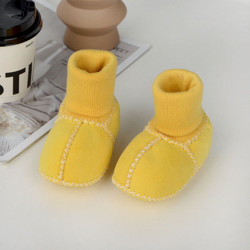 Gemütliche Baby Boots mit weichem Fellfutter für kalte Tage