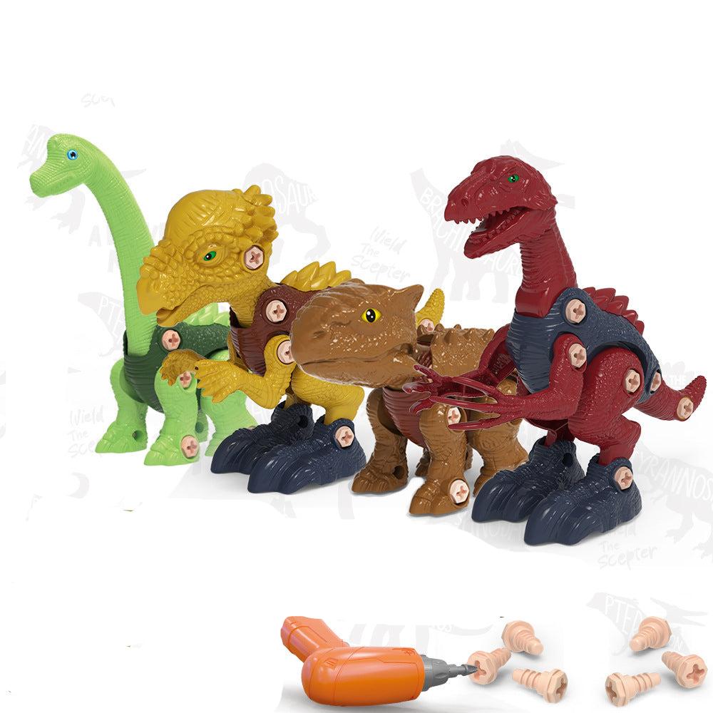 Dinosaurier Bauset mit Schraubenzubehör