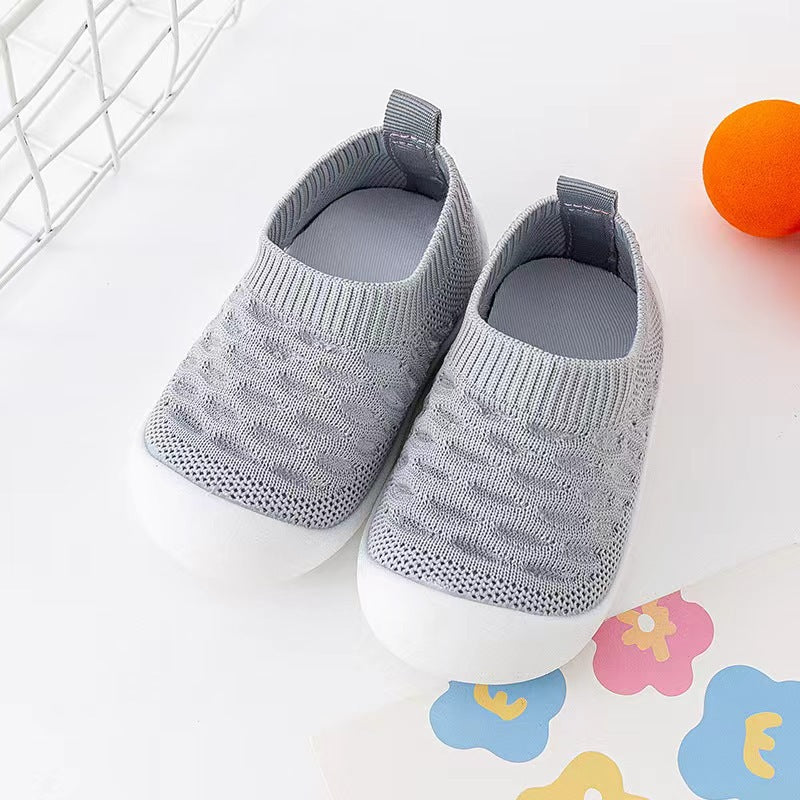Weiche Strick Baby Barfuß Socken für Komfort und Schutz