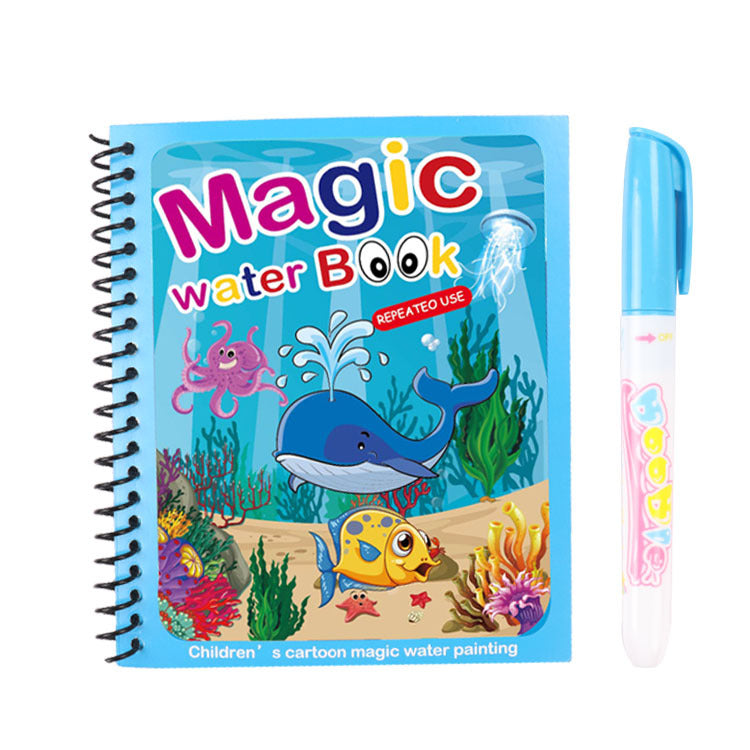 Wasser-Malbuch für Kinder – Magische Farben