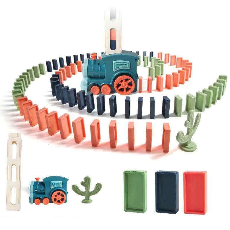 Domino-Zug Spielset – Fördert Logisches Denken und Konzentration