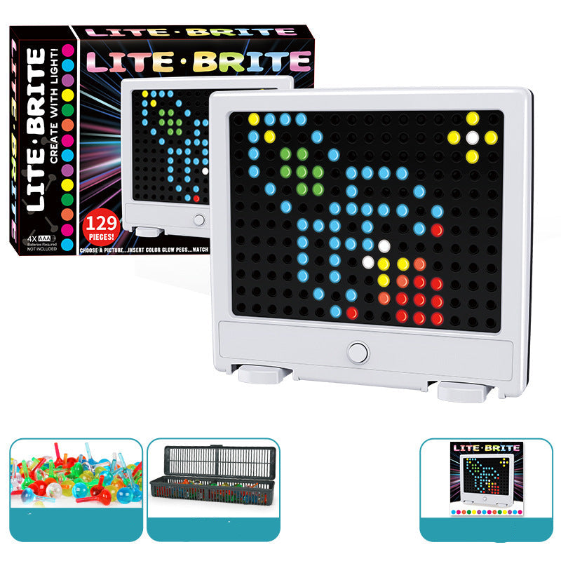3D Pixel Malerei Set für Kinder – Kreativer Malspaß mit Pixeln