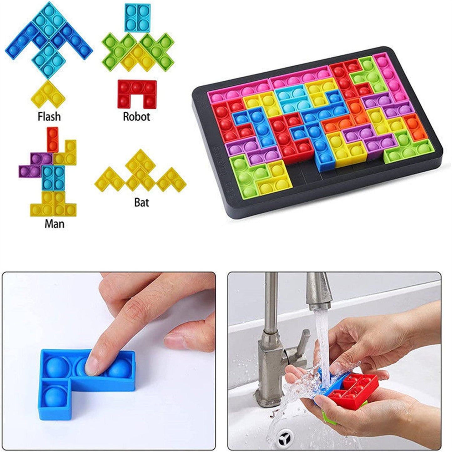 Farbenfrohes Tetris Kinderspiel – Spaß und Lernspiel für Kleine