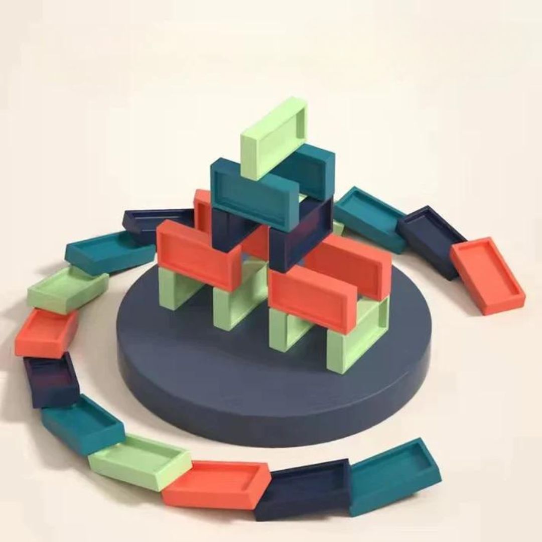 Domino-Zug Spielset – Fördert Logisches Denken und Konzentration